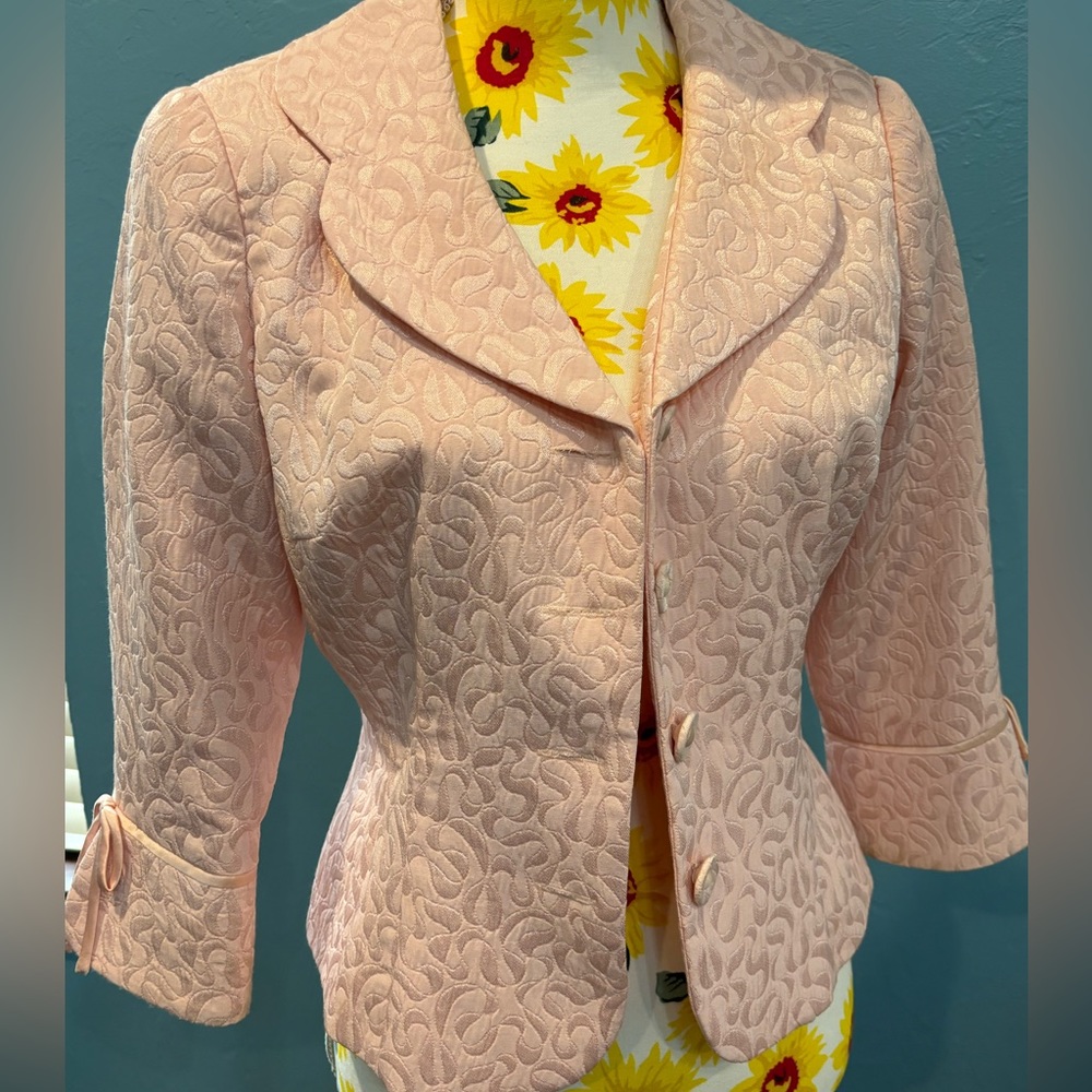 Maggy London pink jacket size 8